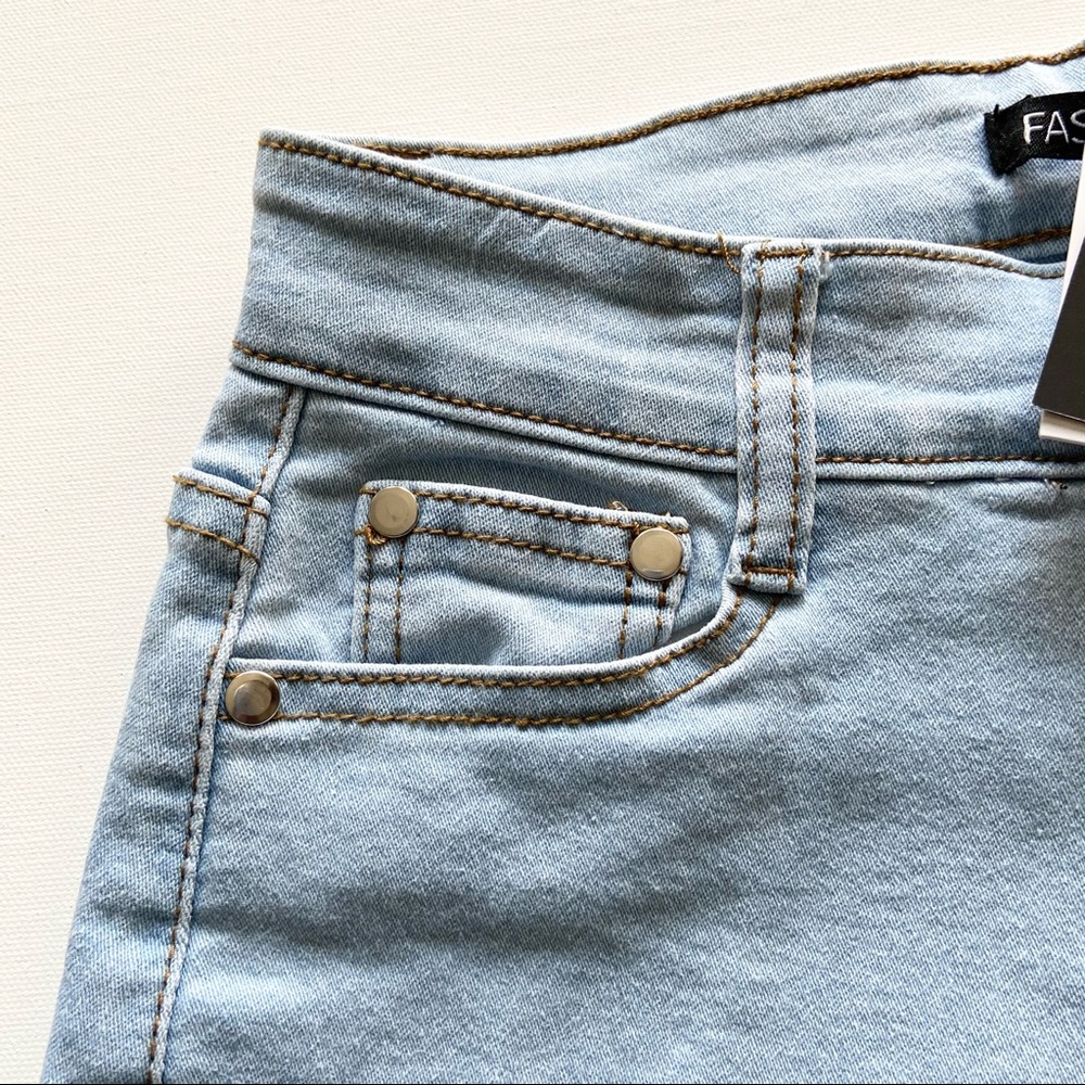 Supernatural High Rise Jeans Light Bl Wsh Sz 9/10 - Picture 7 of 7